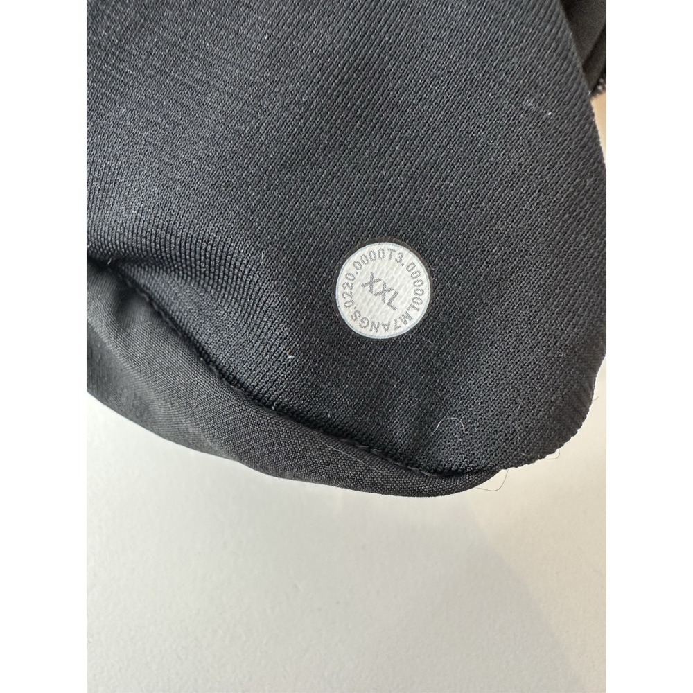 Lululemon Shorts 2XL Men's Pace Breaker Lined Camo Black Pockets Stretch - Picture 3 of 9
